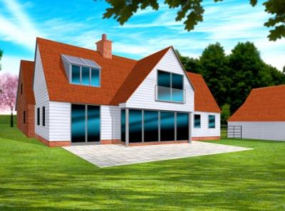 Computer Generated House